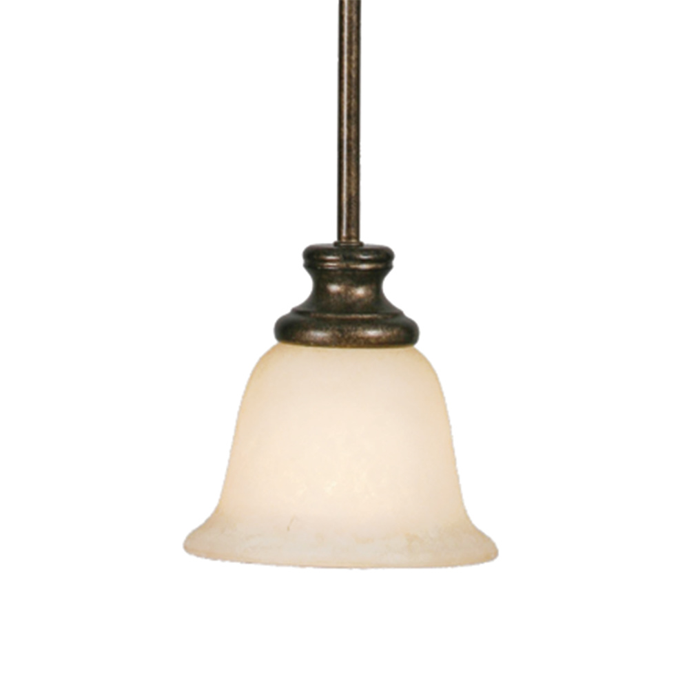 Wry Lighting Heartwood 1-light Pendant in Burnt Sienna